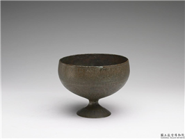 嵌银宝相花纹豆,不详,青铜,礼器