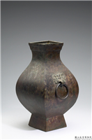 汉 兽环钫,汉,青铜,礼器