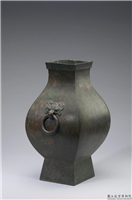 汉 兽环钫,汉,青铜,礼器