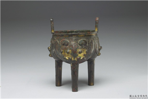 兽面纹鼎,不详,青铜,礼器