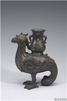 嵌金银鸟尊,宋以後,青铜,礼器