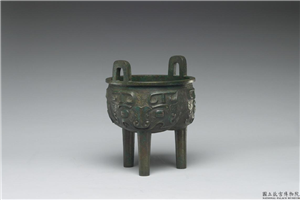 兽面纹鼎,不详,青铜,礼器
