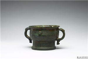 仿西周 兽面云雷纹簋,不详,青铜,礼器