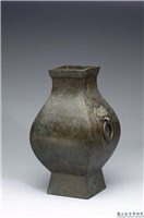 汉 兽环钫,汉,青铜,礼器