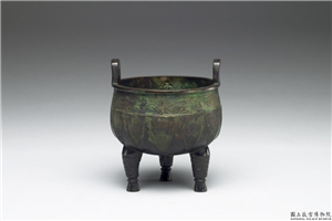 兽面蕉叶纹鼎,不详,青铜,礼器