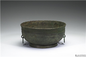 汉 兽环洗,汉,青铜,礼器
