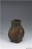汉 兽环钫,汉,青铜,礼器