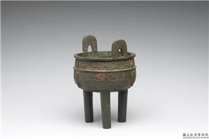 兽面纹鼎,不详,青铜,礼器