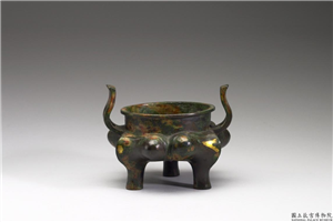 明 鎏金鼎形香炉,明,金属,香具