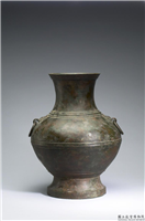 汉 兽环壶,汉,青铜,礼器
