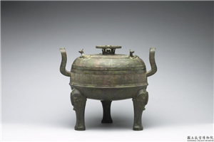 春秋 兽带纹鼎,春秋,青铜,礼器
