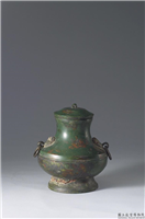 汉 兽环壶,汉,青铜,礼器