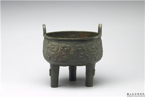 兽面纹鼎,不详,青铜,礼器