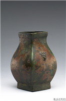 汉 兽环钫,汉,青铜,礼器