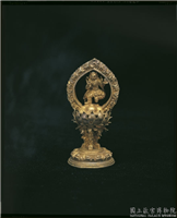 清 铜镀金供养天女（八件）,清,镀金,法器