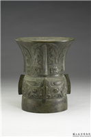 仿西周 兽面纹尊,仿西周,青铜,礼器