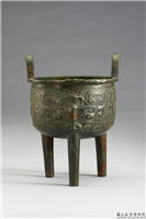 仿西周 兽面纹鼎,仿西周,青铜,礼器