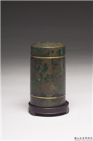 汉 金错奁,汉,铜,盛装器