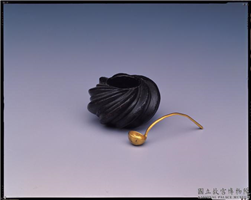 宋-明 铜旋纹水盛,宋-明,铜,文具文玩