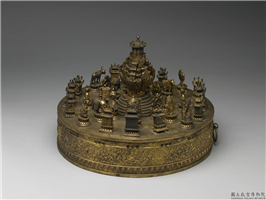 清 镀金坛城,清,镀金,法器