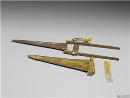 清 插刀,清,金属,兵器