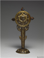 清 银八宝（之二）,清,金属,法器