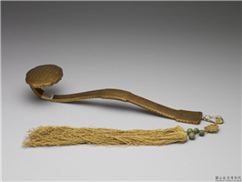 清 如意（铜镀金质如意）,清,金属,法器