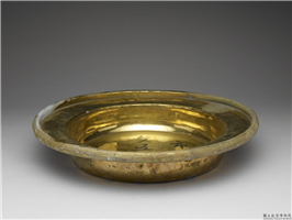 清 金盆,清,金属,盛装器