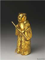 清 金八仙(五)韩湘子,清,金,摆设