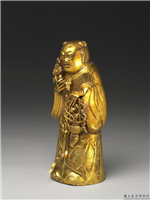 清 金八仙(六)蓝采和,清,金,摆设