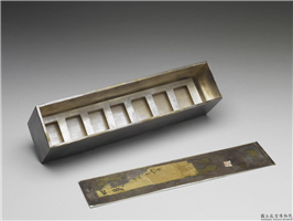清 短锡匣,清,金属,盛装器