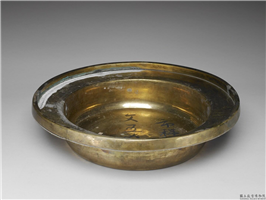 清 金盆,清,金属,盛装器