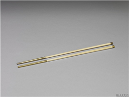 清 镶金牙箸,清,金属,食器