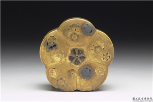 清 花形金漆盒,清,漆,
