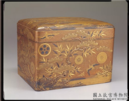 清 松竹龟鹤莳绘箱,清,漆,