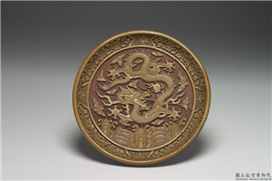万历二十三年款剔黄云龙圆盒,明 万历,漆,盛装器