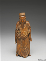 清 竹雕八仙（吕洞宾）,清,竹,陈设