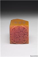 清  璿玑仙藻(上)石章,清,寿山石,印玺