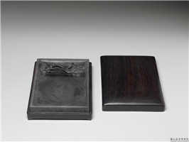 端石云龙砚,时代不详,端石,文具、文玩