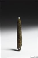 仿古瑱(黑灰色),,玉石,明器