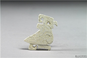 商旧玉凤(鸡骨白),商,玉石,功能不明