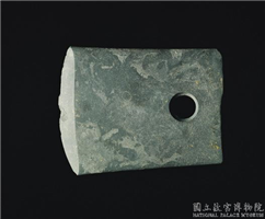 新石器时代晚期 良渚文化 玉钺,新石器时代晚期,玉石,工具