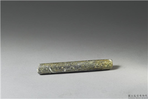 新石器时代卑南文化玉管,新石器时代,玉石,功能不明