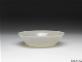 中亚或中国清代  玉盘,清,玉石,盛装器/食器