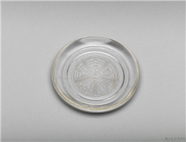 清 十九世纪 水晶鼻烟碟,清 十九世纪,玉石珠宝,盛装器