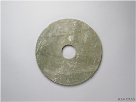 清 青玉璧,清,玉石,礼器/文具、文玩