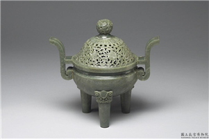 清 碧玉五供（炉）,清,玉石,香具/盛装器