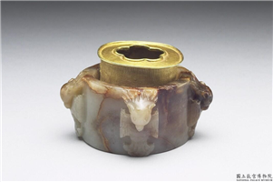 宋至明 鸟纹玉玩,宋至明,玉石,文具、文玩