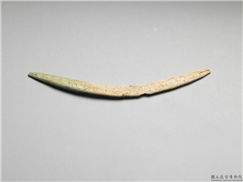 汉 雕骨鱼纹璜,汉,骨,功能不明