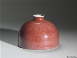 清 康熙 霁红花囊,清 圣祖,,花器